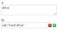 Query and filter query