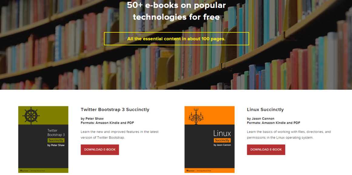 Syncfusion Succinctly Series