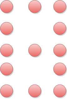 13 LEDs in a single-digit display