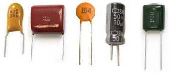 Basic capacitor forms