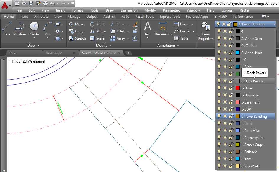 Making a Layer Active