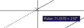 Polar Tracking at 210º