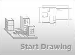 Start Drawing at The Start Page