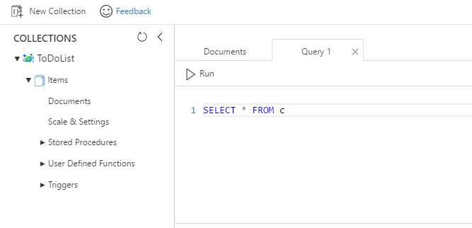 A Query Explorer Tab