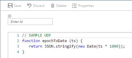 Out-of-the-Box User-Defined Function Provided by DocumentDB