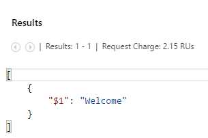 Scalar Query 1 Execution Result