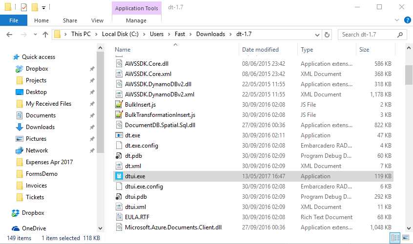 The DocumentDB Data Migration Tool Binaries
