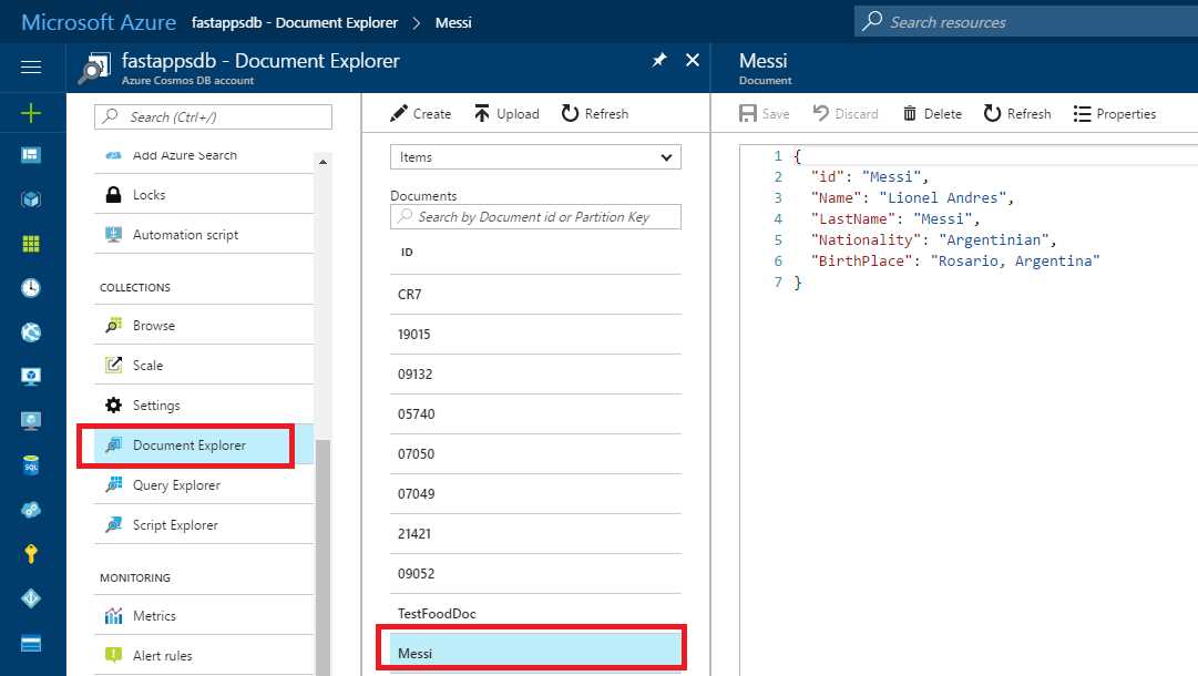 The New Messi Document Created with spCreateDoc