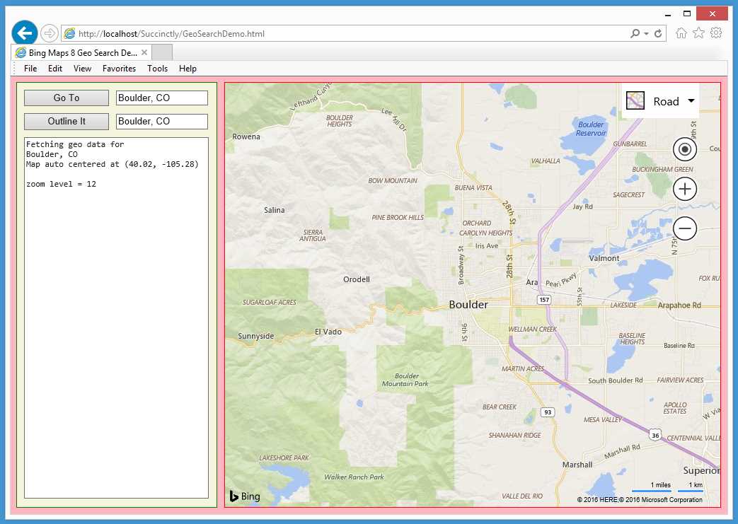 Get Data for a Populated Place
