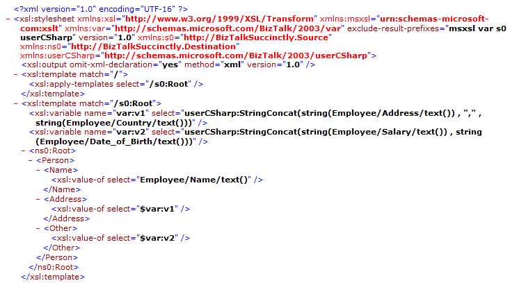Figure 43 XSLT Generation