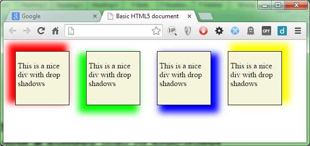 Our shadows are now much more colorful