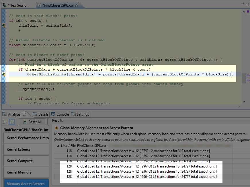 Memory Access Pattern