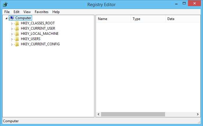 Registry Editor