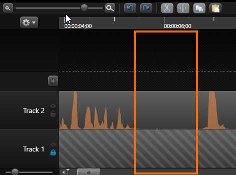 The silent moment in Track 2