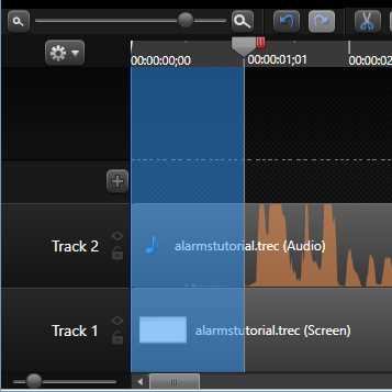 The track portion to be deleted