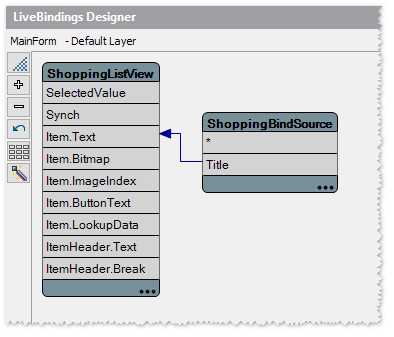 LiveBindings Designer