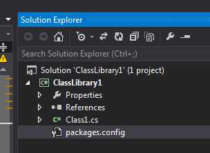 Packages.config file