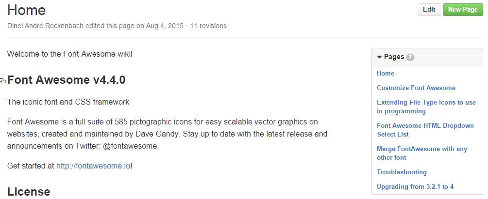 Font Awesome Wiki