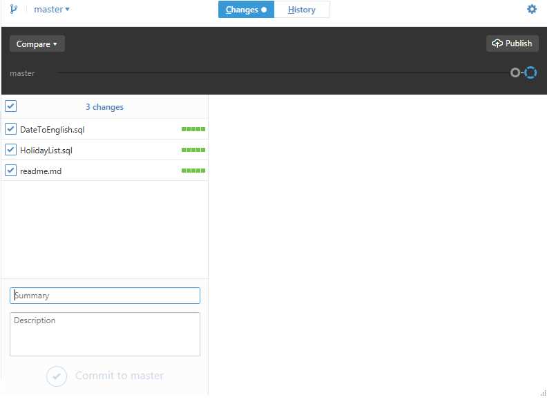 Initial set of changes