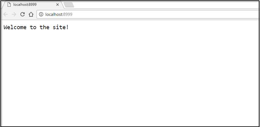 First Visit to the Site