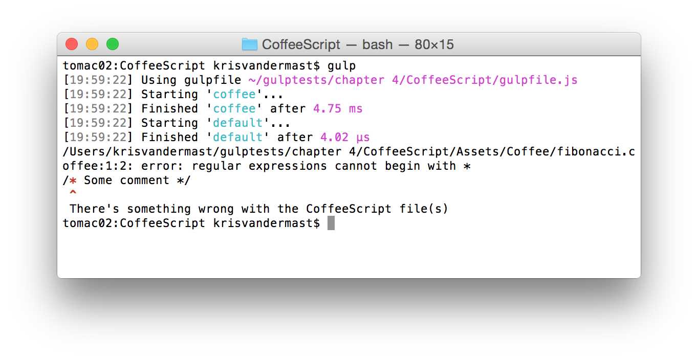 When something goes wrong and we would like to get notified