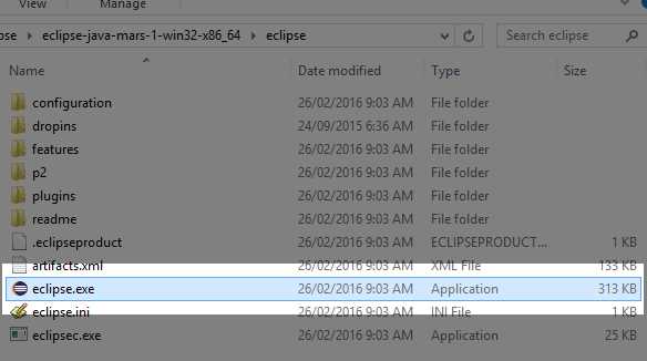 Extracted Eclipse Files