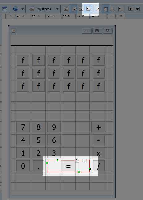 Filling a Control's Area