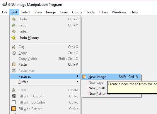 Paste as New Image