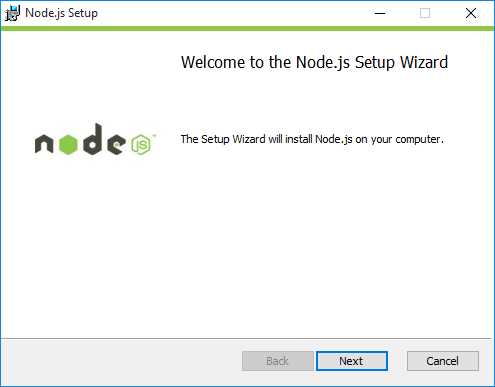 Node installer