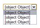Attempting to use objects with the options binding