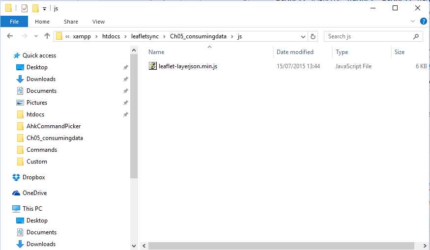 Location of the leaflet-layerJSON plugin