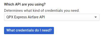 Choosing the Credentials Needed