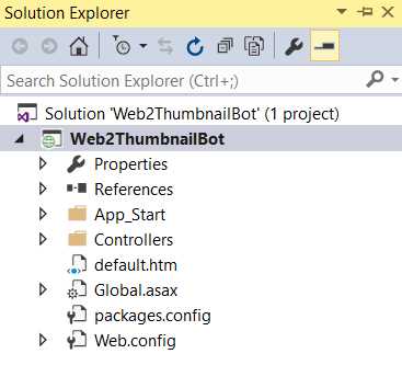 VS Project Structure