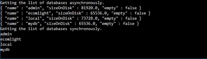 Returning the list of databases via C#.