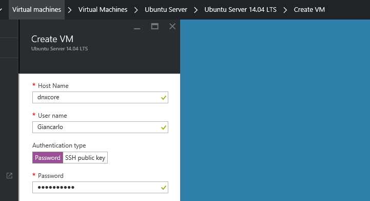 Ubuntu Virtual Machine creation on Azure