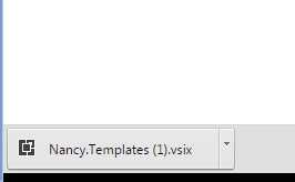 The Nancy templates downloaded in the browser