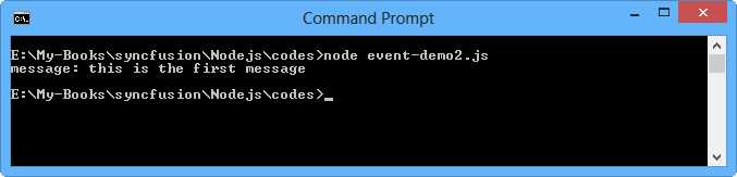A simple application for once event usage