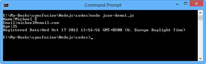 Display a specific attribute of JSON object