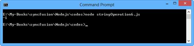 Getting value -1 if the program cannot the characters
