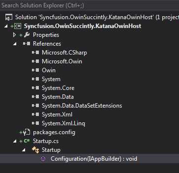 Visual Studio Solution Explorer