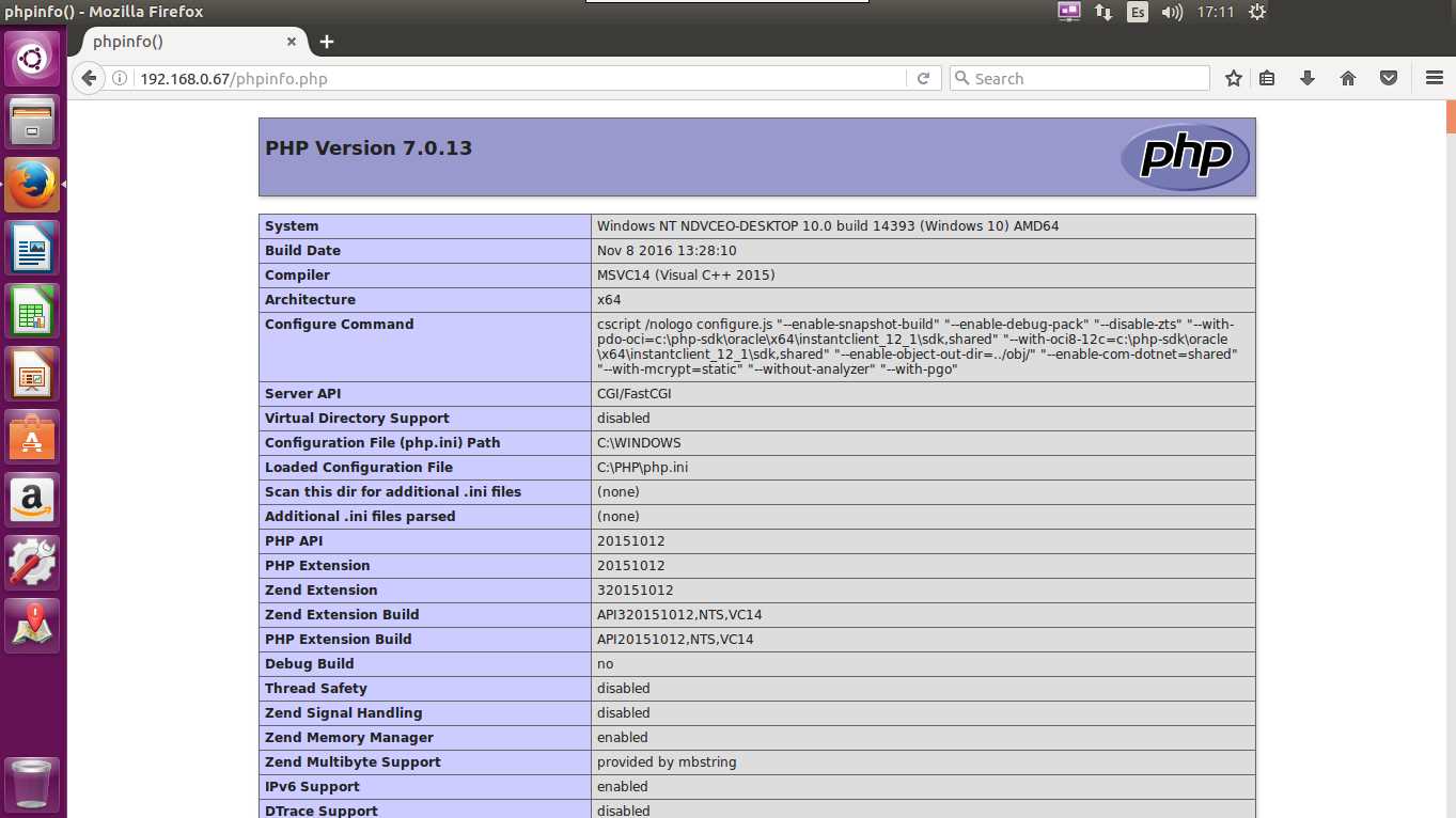 Testing PHP from a Remote Computer Running Ubuntu