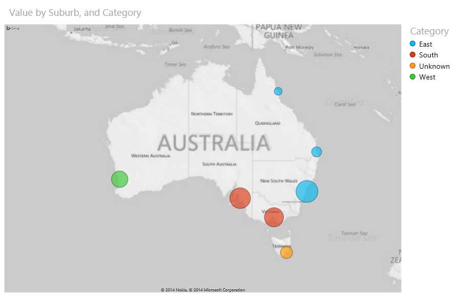 PowerView Maps example