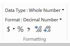 The Formatting Section of the Ribbon on the Home Tab