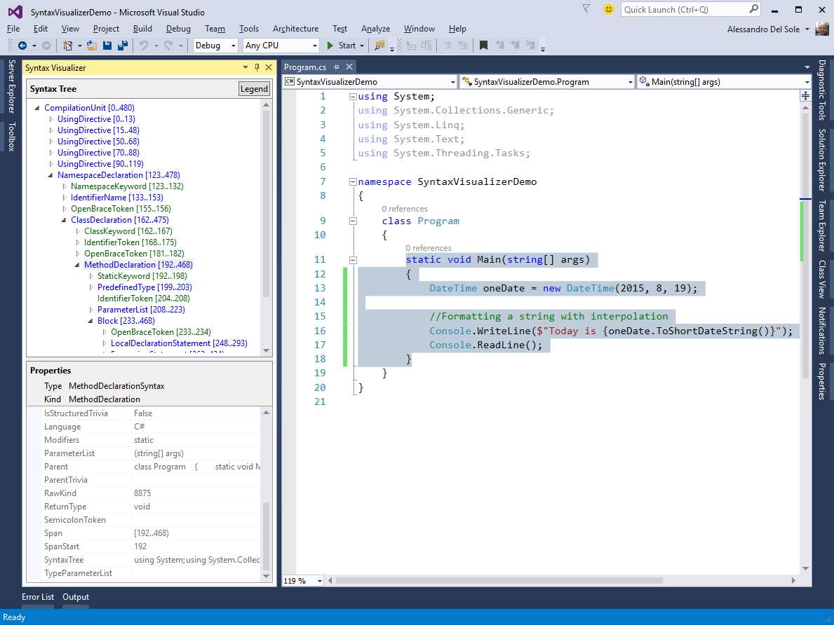 Understanding a method block definition
