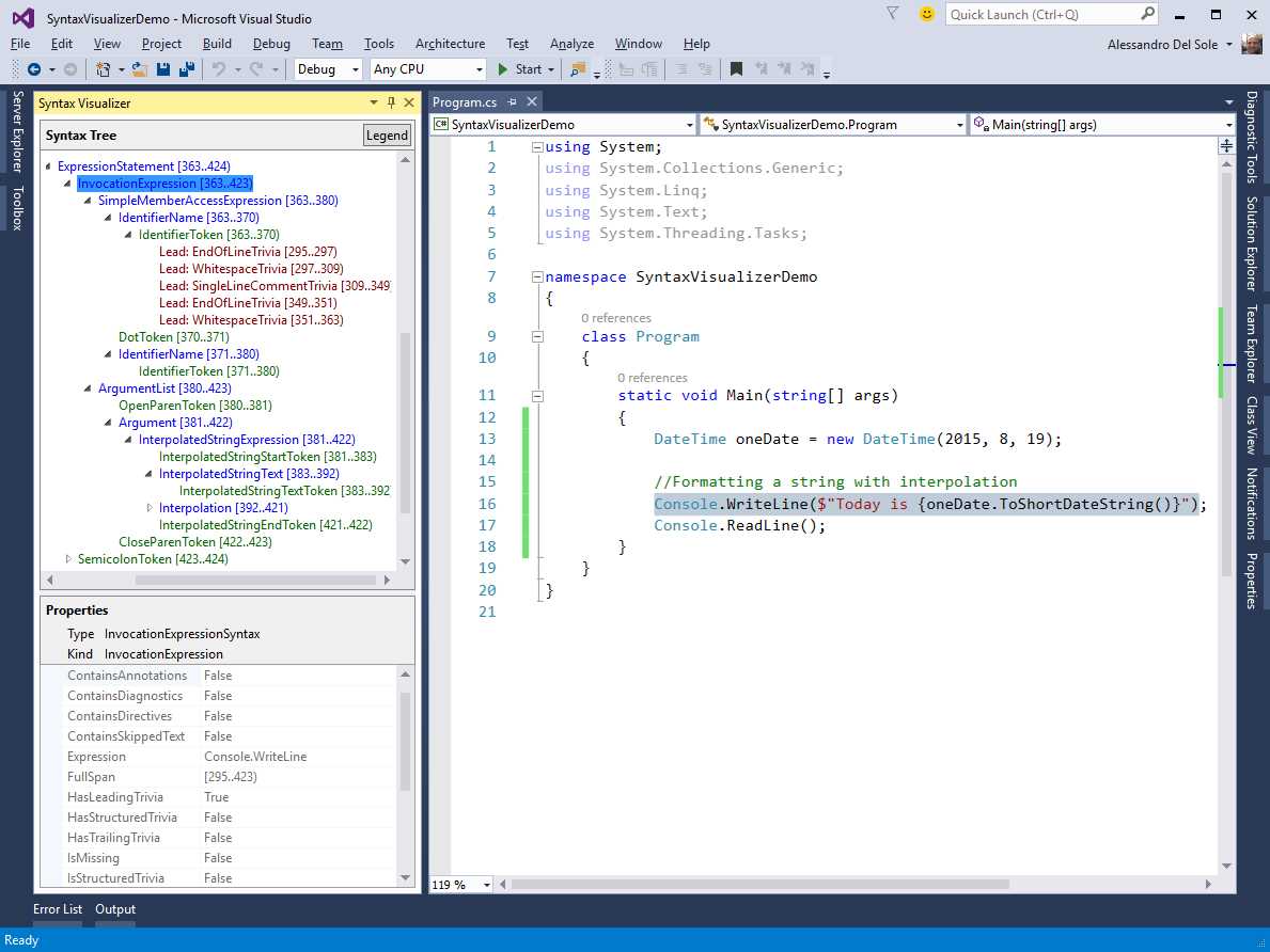 Understanding method invocations with arguments