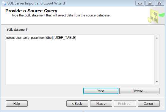 Query for Retrieving Data