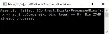 Bins Exist in Process Queue