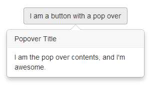 BS3 button with a popover attached