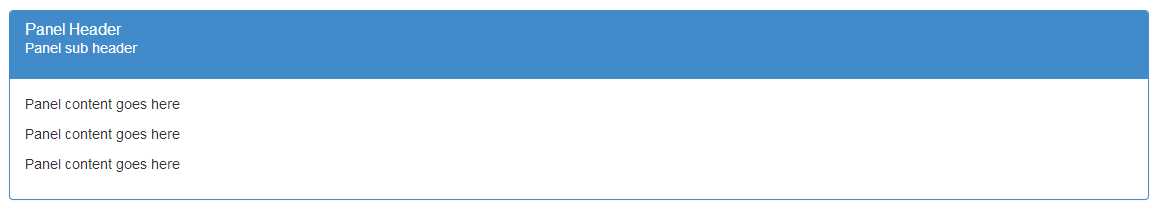 Output produced by code snippet 65, with the type set to 'panel-primary'