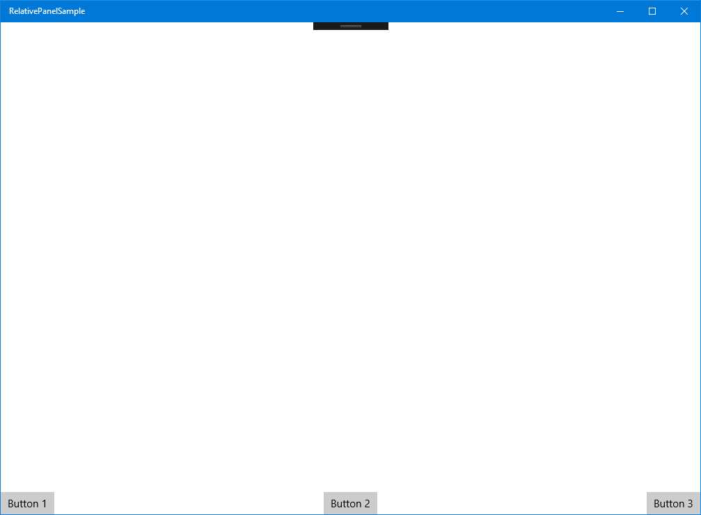 The controls inside the RelativePanel are positioned based on the relation with the panel itself.